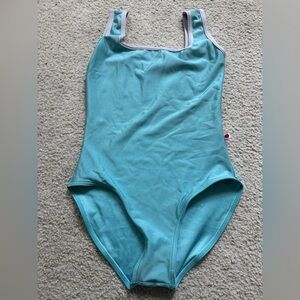 YUMIKO Tiffany Blue Leotard Size M